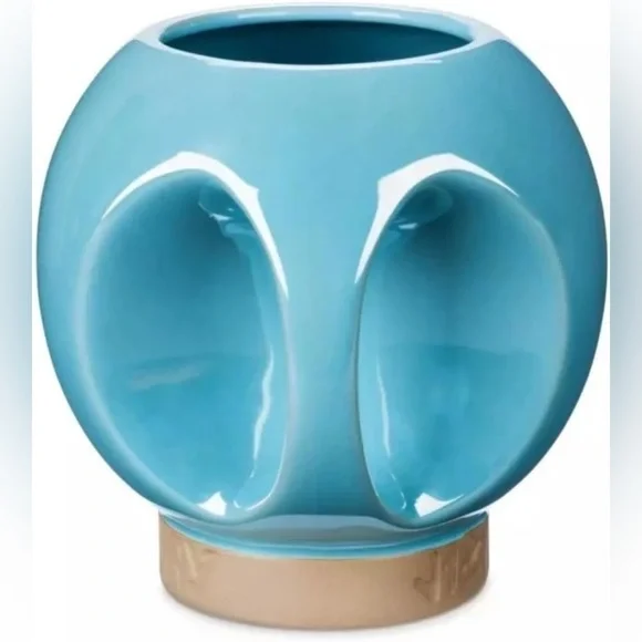 Star Wars Galaxy's Edge Life Day Orb Mug Wookiee Celebration Blue Coffee Cup - Picture 3 of 13